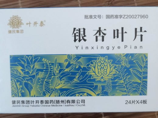 叶开泰/健民集团银杏叶片招商代理 96片