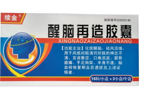 续金醒脑再造胶囊招商代理 16粒*3小盒