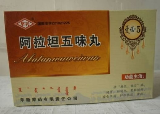 阜药阿拉坦五味丸招商代理 100丸