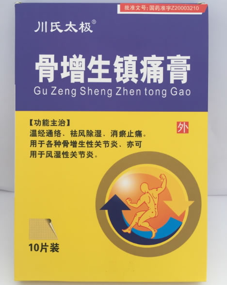 川氏太极骨增生镇痛膏招商代理 9cm*6cm*10片装