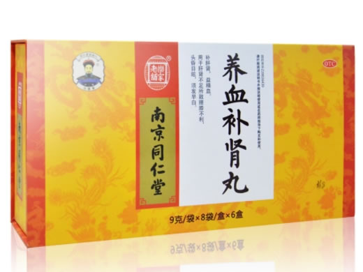 乐家老铺/南京同仁堂养血补肾丸招商代理 8袋*6盒