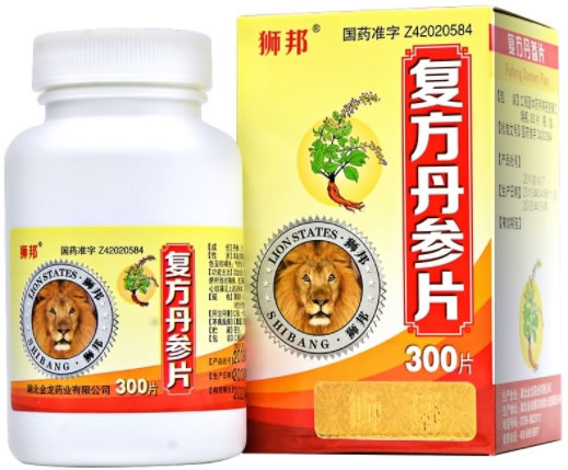 复方丹参片招商代理 0.32g*300片 湖北金龙