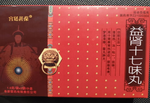 宫廷甚葆益肾十七味丸招商代理 2袋