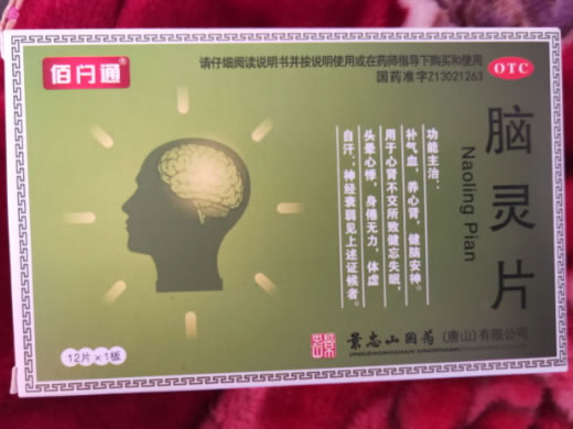 佰闩通脑灵片招商代理 12片