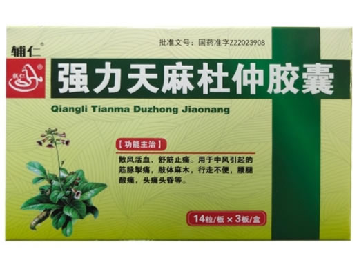 辅仁强力天麻杜仲胶囊招商代理 42粒