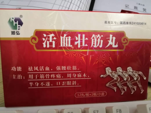 活血壮筋丸