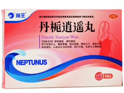 海王丹栀逍遥丸招商代理 12袋 福州海王金象