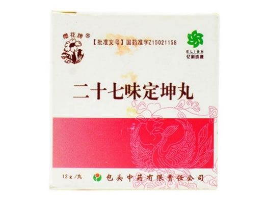 二十七味定坤丸(定坤丸)