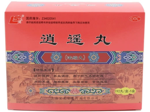 上龙逍遥丸招商代理 5瓶 上海宝龙安庆药业