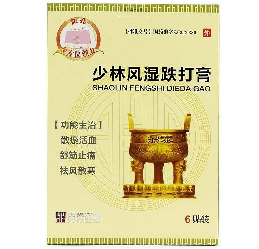 鼎泰少林风湿跌打膏招商代理 6贴装