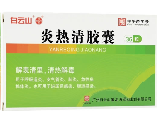 白云山/潘高寿炎热清胶囊招商代理 36粒