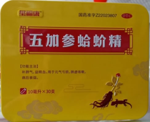 玺福康五加参蛤蚧精招商代理 30支