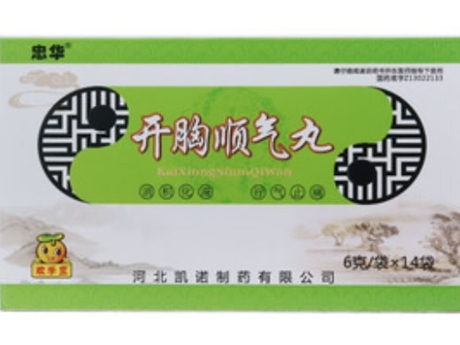 忠华开胸顺气丸招商代理 14袋