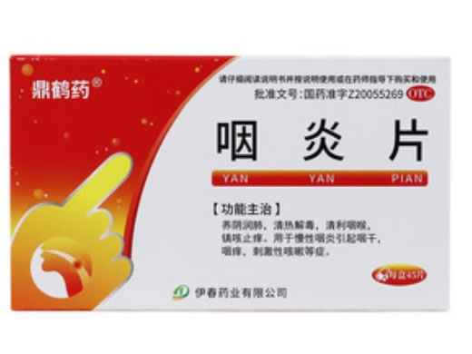 鼎鹤药咽炎片招商代理 45片