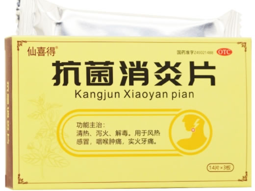 仙喜得抗菌消炎片招商代理 42片