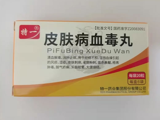 特一皮肤病血毒丸招商代理 