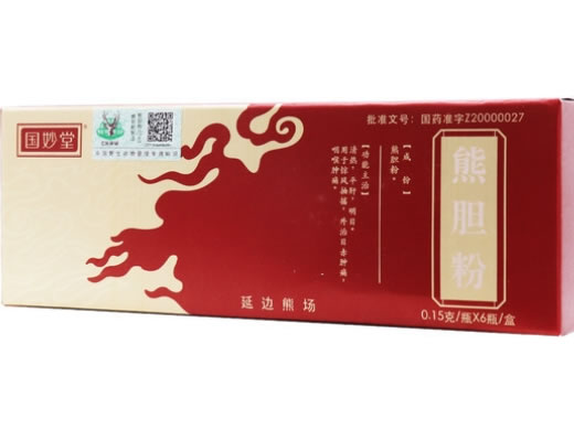 国妙堂熊胆粉招商代理 6瓶 国妙堂