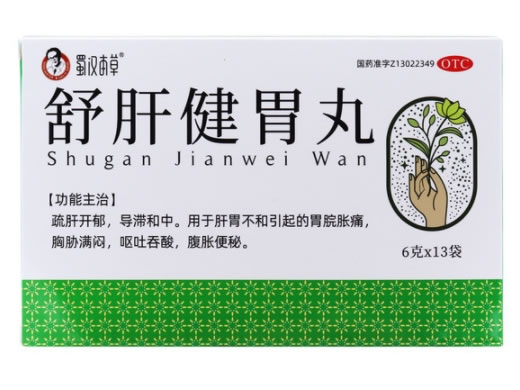 蜀汉本草舒肝健胃丸招商代理 13袋