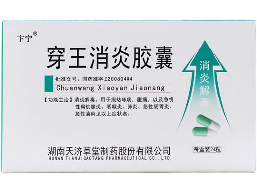 卞宁穿王消炎胶囊招商代理 24粒