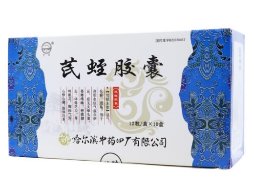 兰河芪蛭胶囊招商代理 10盒