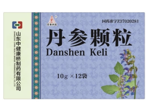 百草利民丹参颗粒招商代理 12袋