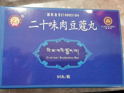 二十味肉豆蔻丸