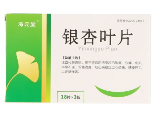 海元堂银杏叶片招商代理 54片