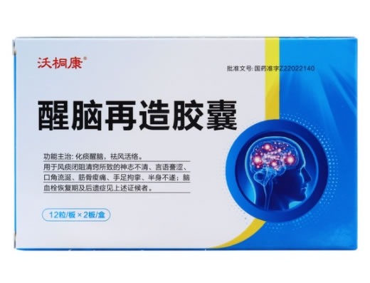 沃桐康醒脑再造胶囊招商代理 24粒