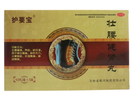 护要宝壮腰健肾丸招商代理 10丸*3盒