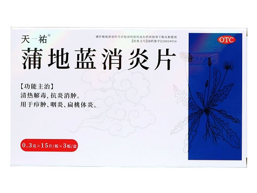 天一祐蒲地蓝消炎片招商代理 45片