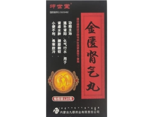 坤世堂金匮肾气丸招商代理 120g