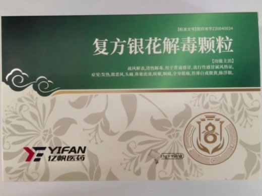 复方银花解毒颗粒招商代理 9袋