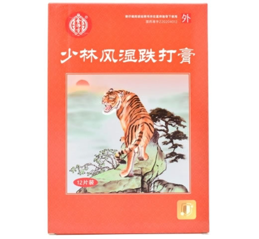 金沛方少林风湿跌打膏招商代理 12片