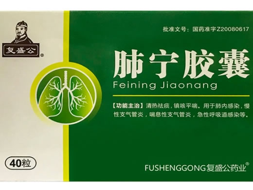 复盛公肺宁胶囊招商代理 40粒