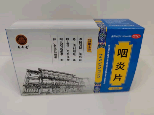 辰丰堂咽炎片招商代理 120片