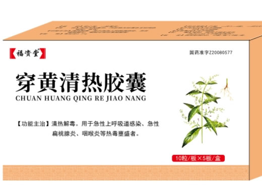 福资堂穿黄清热胶囊招商代理 50粒