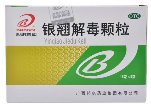 邦琪银翘解毒颗粒招商代理 15g*9袋 广西邦琪药业