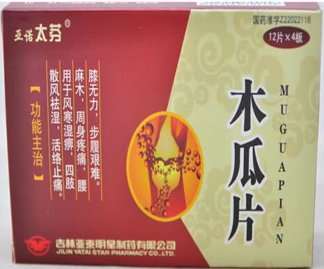 亚诺太芬木瓜片招商代理 48片