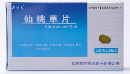 仙桃草片招商代理 24片 东方药业