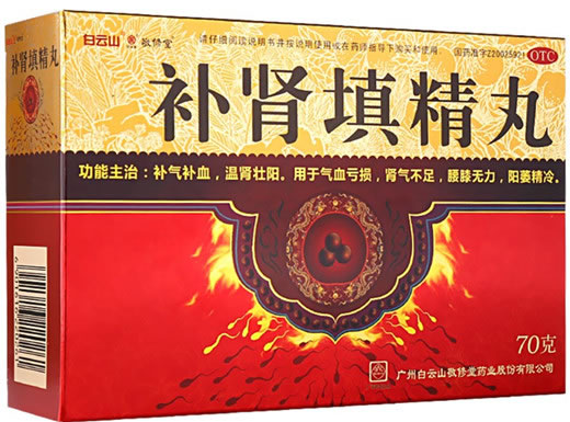 敬修堂/白云山补肾填精丸招商代理 7g*10袋