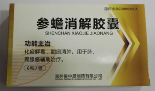 参蟾消解胶囊