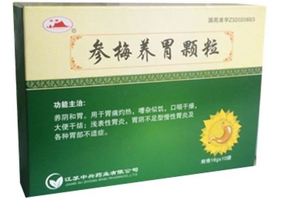 参梅养胃颗粒