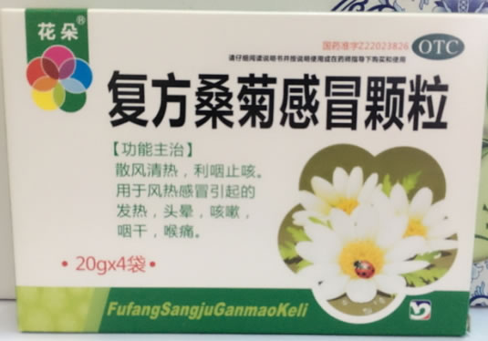 花朵复方桑菊感冒颗粒招商代理 4袋