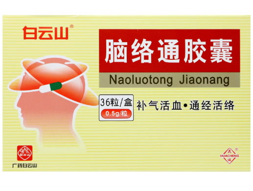 白云山脑络通胶囊招商代理 36粒 花城制药厂