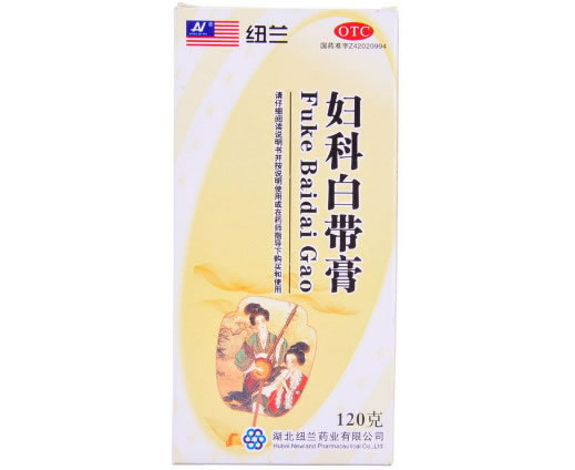 纽兰妇科白带膏招商代理 120g 湖北纽兰药业