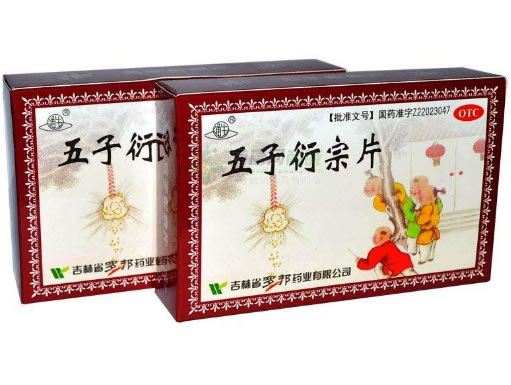 五子衍宗片招商代理 36粒*2小盒 吉林省罗邦药业