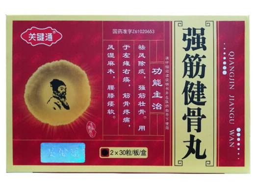 关键通强筋健骨丸招商代理 60粒