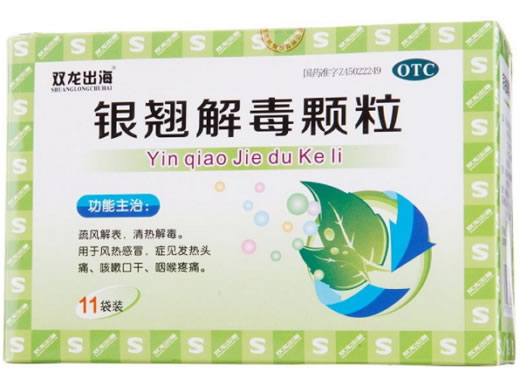双龙出海银翘解毒颗粒招商代理 11袋装