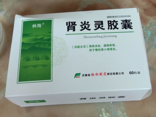 林海肾炎灵胶囊招商代理 60粒 抚松制药