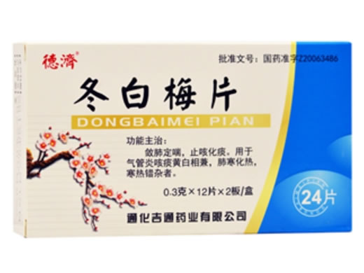 德济冬白梅片招商代理 24片 德济